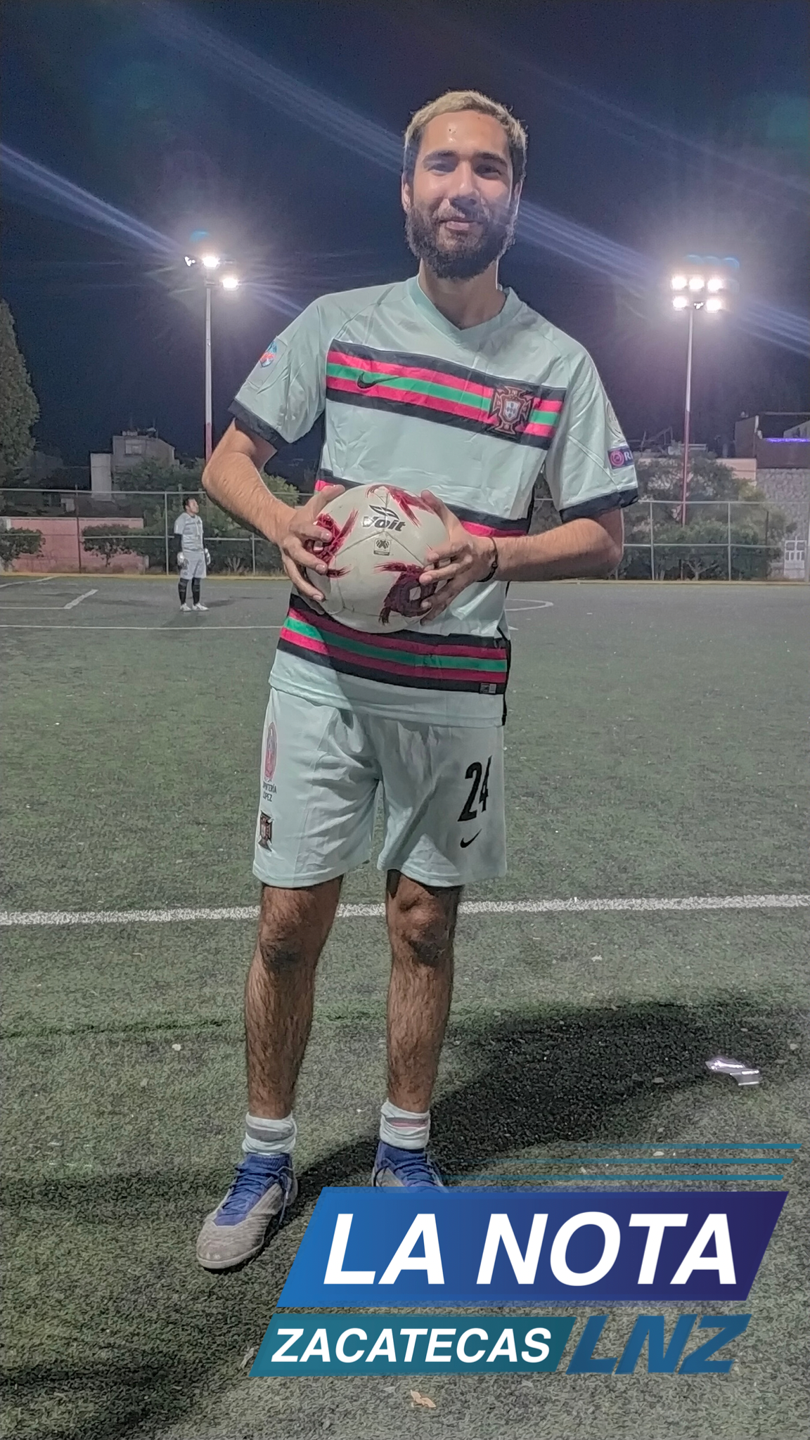 Cristian Briseño, apasionado del futbol