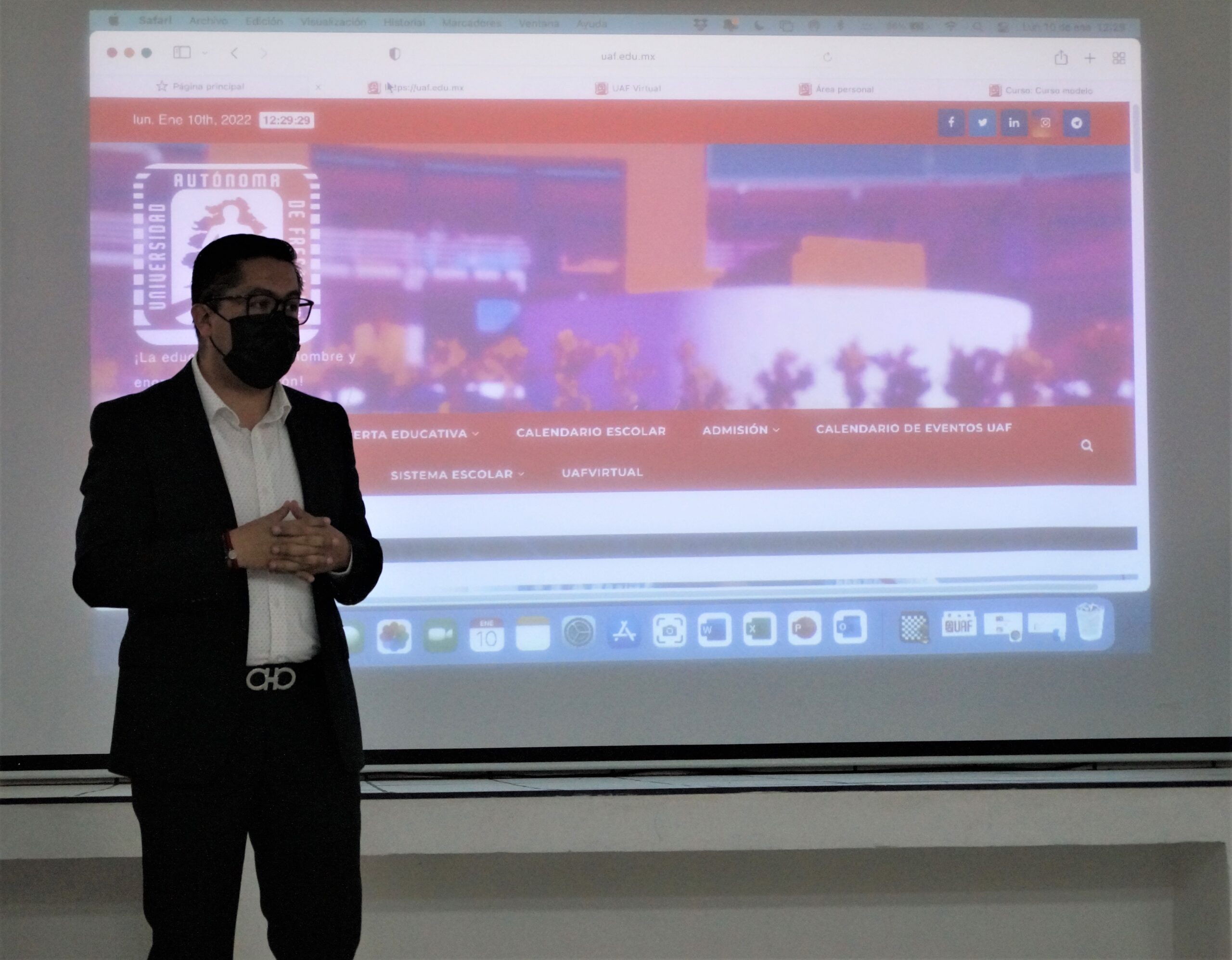 Presenta la UAF su plataforma virtual