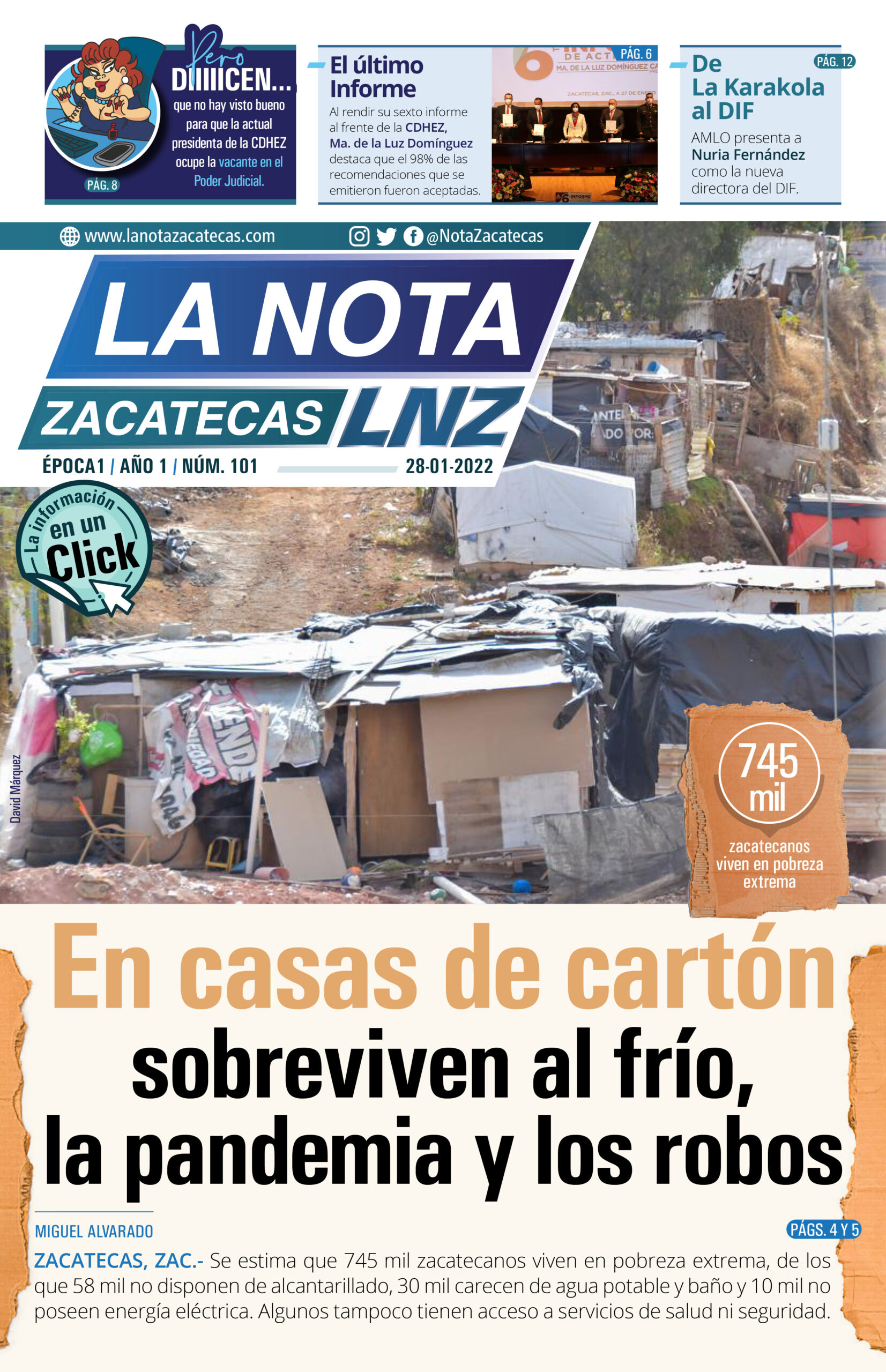 La Nota Zacatecas 28/01/22