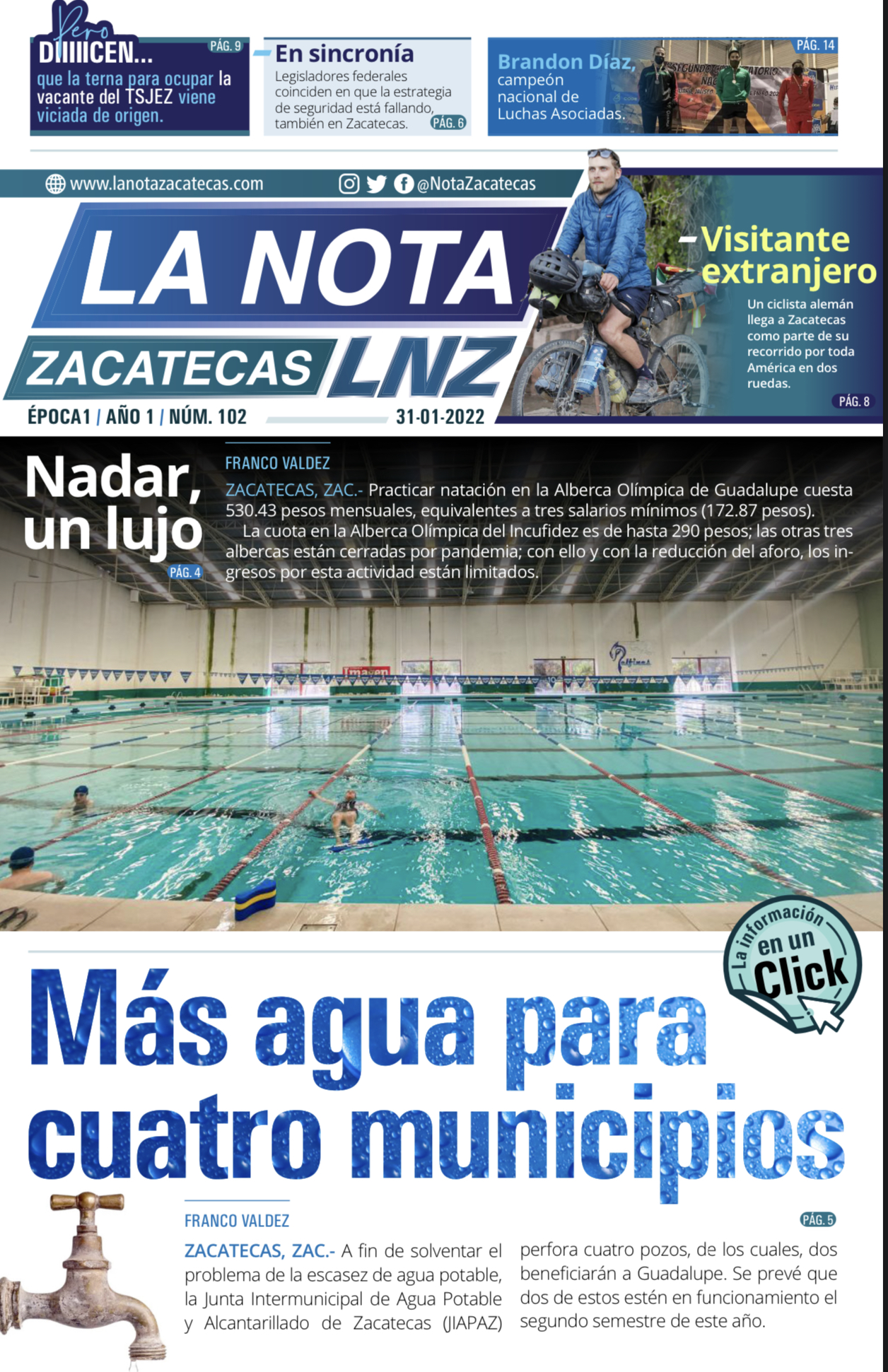 La Nota Zacatecas 31/01/22