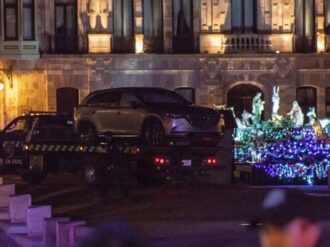 Son 10 los cuerpos abandonados frente a Palacio de Gobierno de Zacatecas