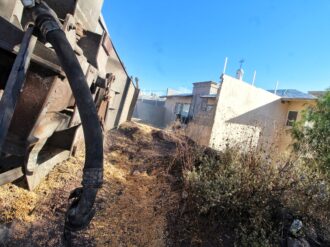 En espera, reparación de vivienda dañada por choque de trenes