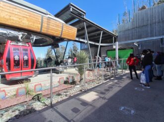 Al día, 600 personas se suben al teleférico