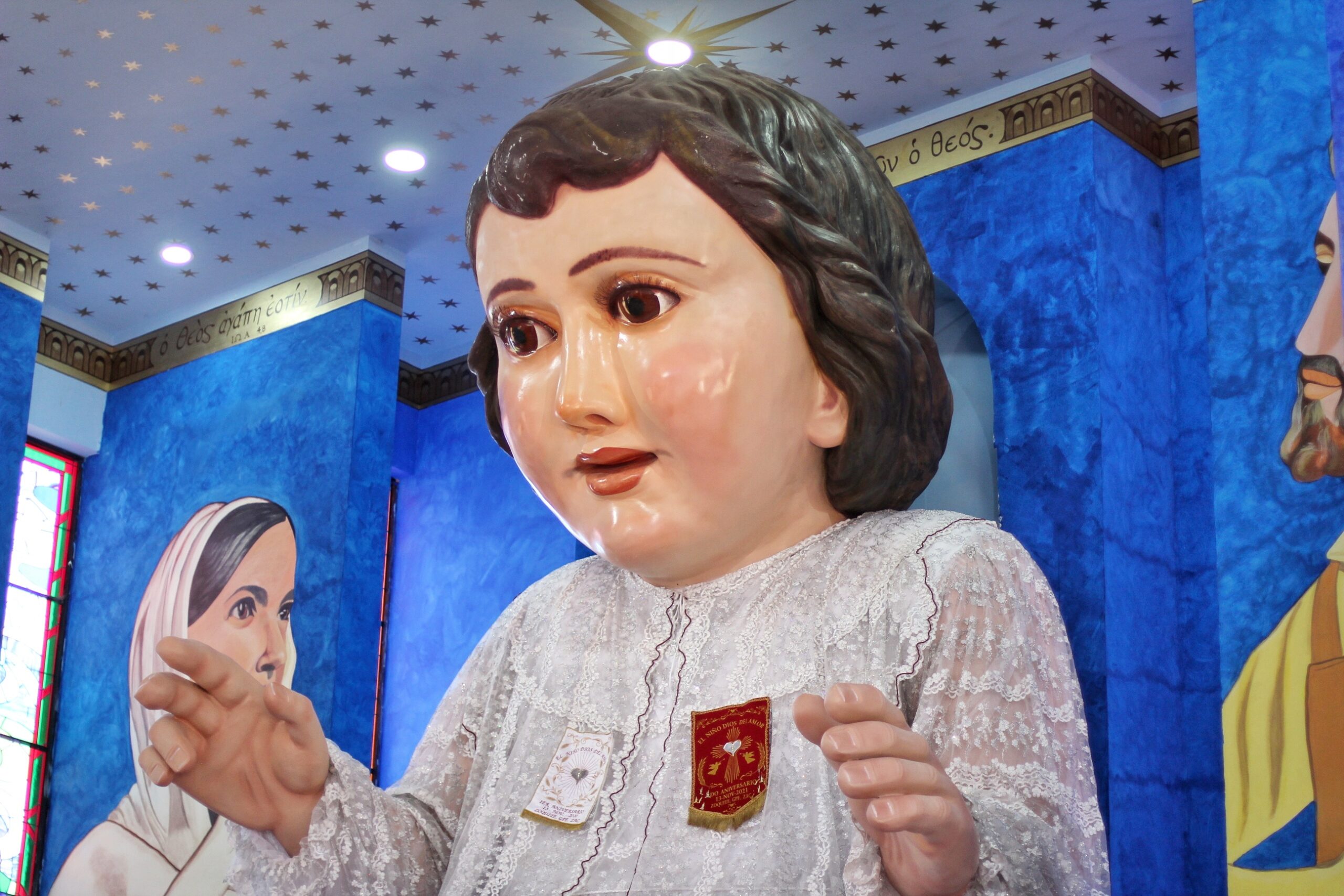 Veneran al Niño Dios del Amor