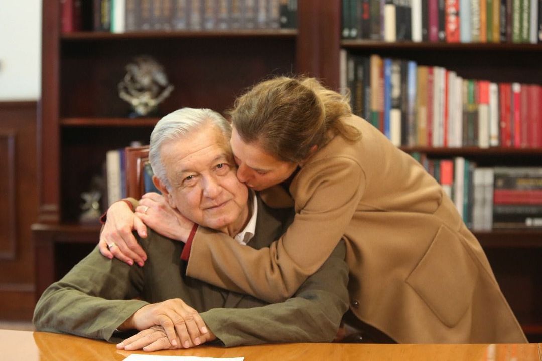 Beatriz Gutiérrez Müller agradece buenos deseos hacia López Obrador