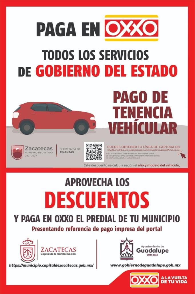 Realiza tu pago predial en tiendas Oxxo