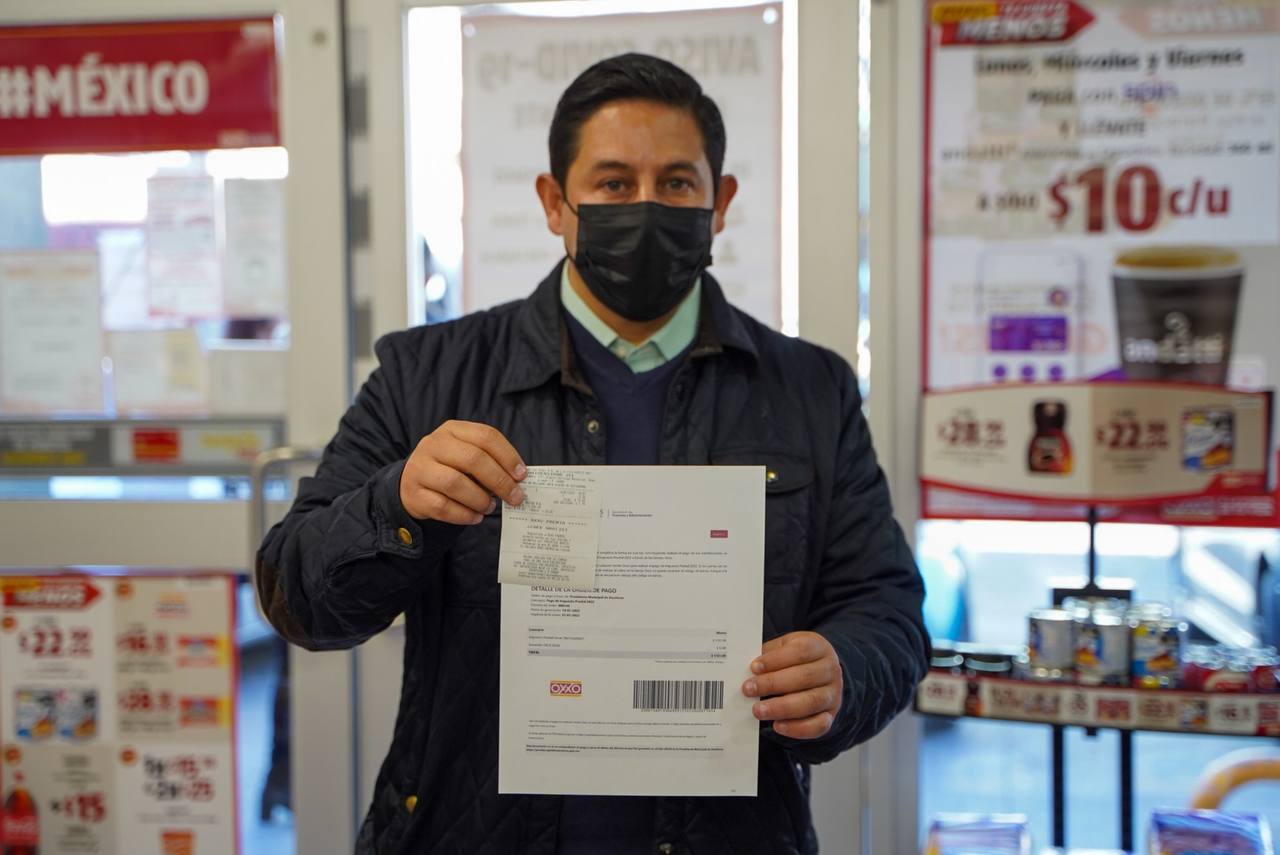 Invitan a pagar el predial mediante Oxxo
