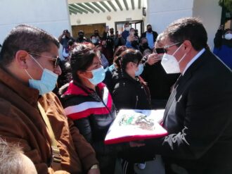 Rinden homenaje a policías asesinados; SMA exige justicia y paz