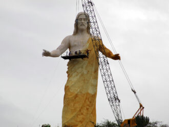 Piden que no se politice el proyecto del Cristo de la Paz