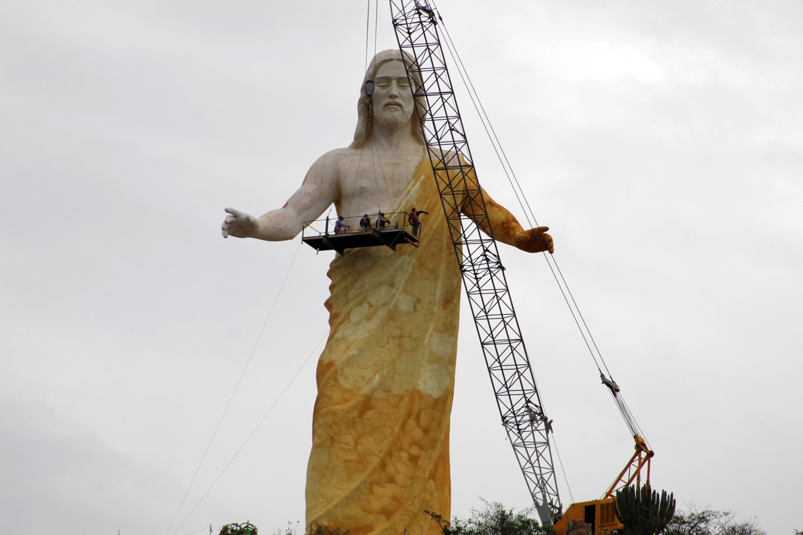 Piden que no se politice el proyecto del Cristo de la Paz