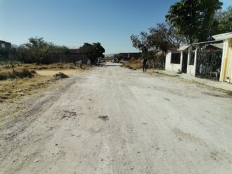 Dan mantenimiento a las calles de Jalpa
