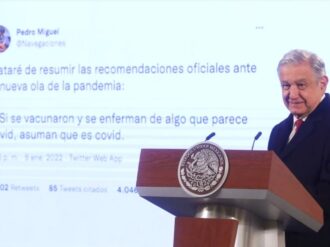 Cuando AMLO salió «sano» del Covid-19 y ahora ronco espera una prueba para descartar coronavirus