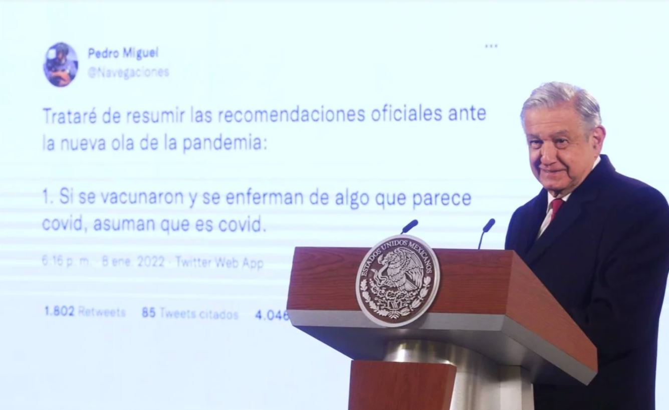 Cuando AMLO salió «sano» del Covid-19 y ahora ronco espera una prueba para descartar coronavirus