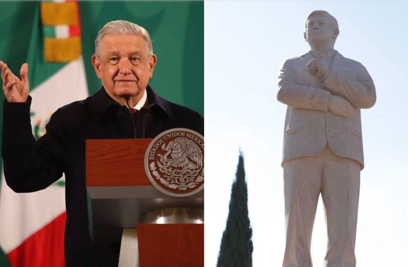 No son necesarias esculturas, tengo el amor de millones de mexicanos: AMLO sobre estatua derrumbada