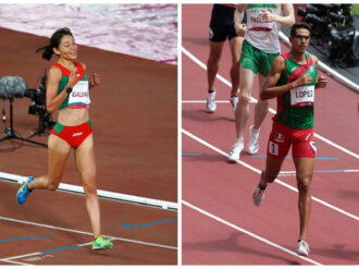 Destacan Laura Galván y Tonatiu López en pista Millrose Games de Nueva York