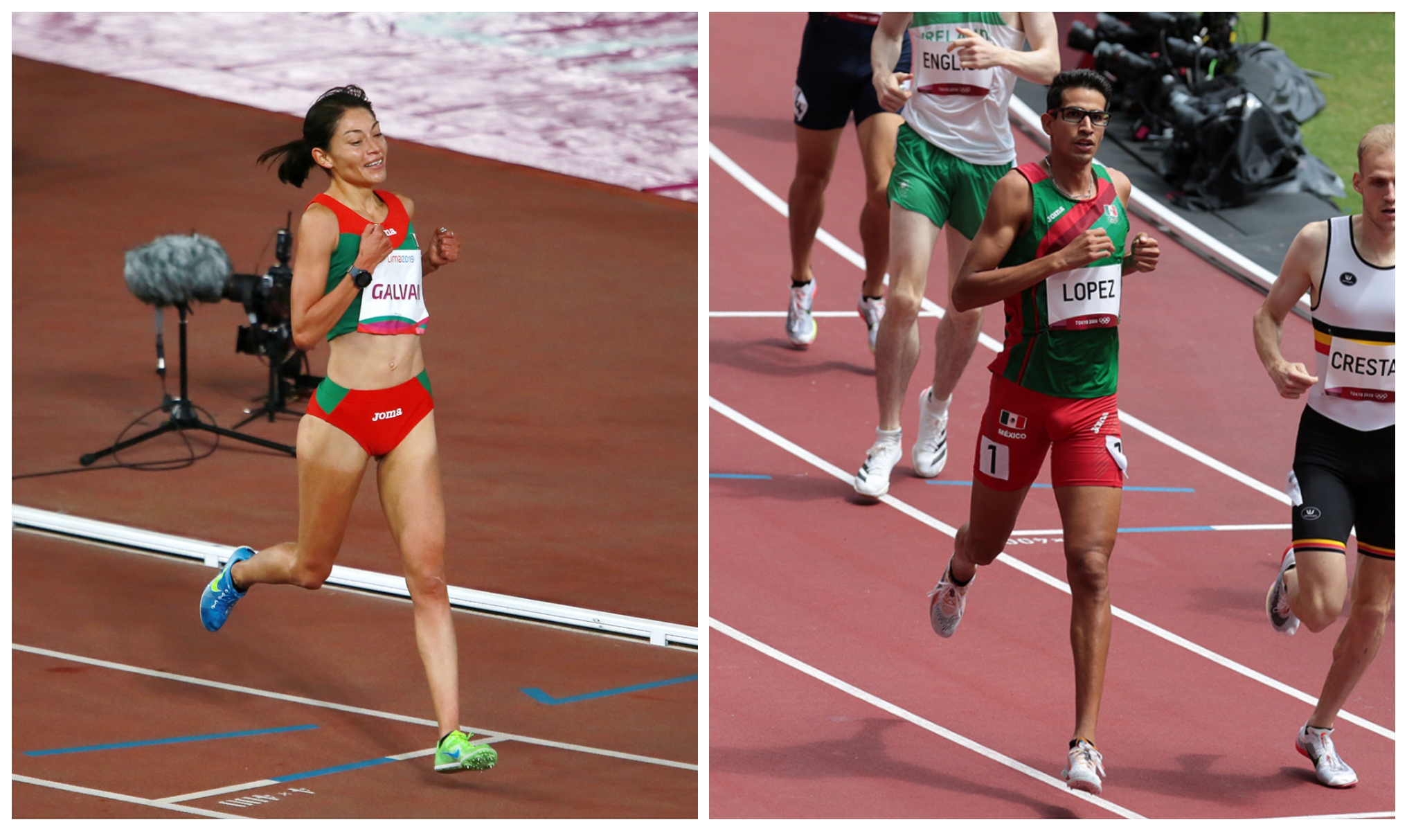 Destacan Laura Galván y Tonatiu López en pista Millrose Games de Nueva York