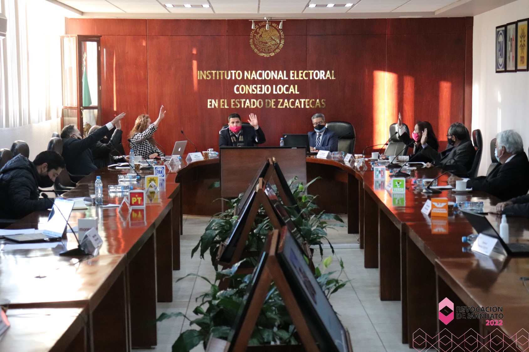 Se instala el Consejo Local del INE en Zacatecas para el proceso de Revocación de Mandato
