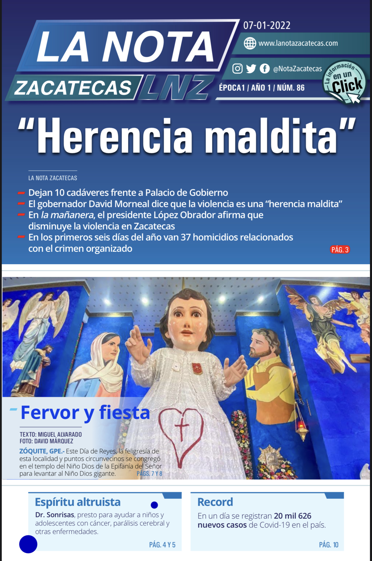 La Nota Zacatecas 7/01/22