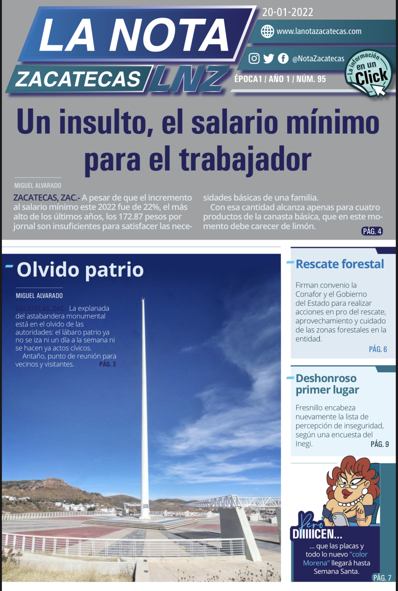 La Nota Zacatecas 20/01/22