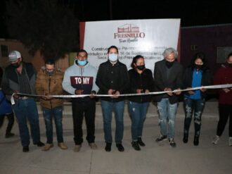 Inauguran obras en beneficio de los fresnillenses