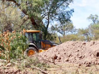 Registra Jerez considerable avance la construcción del colector sur
