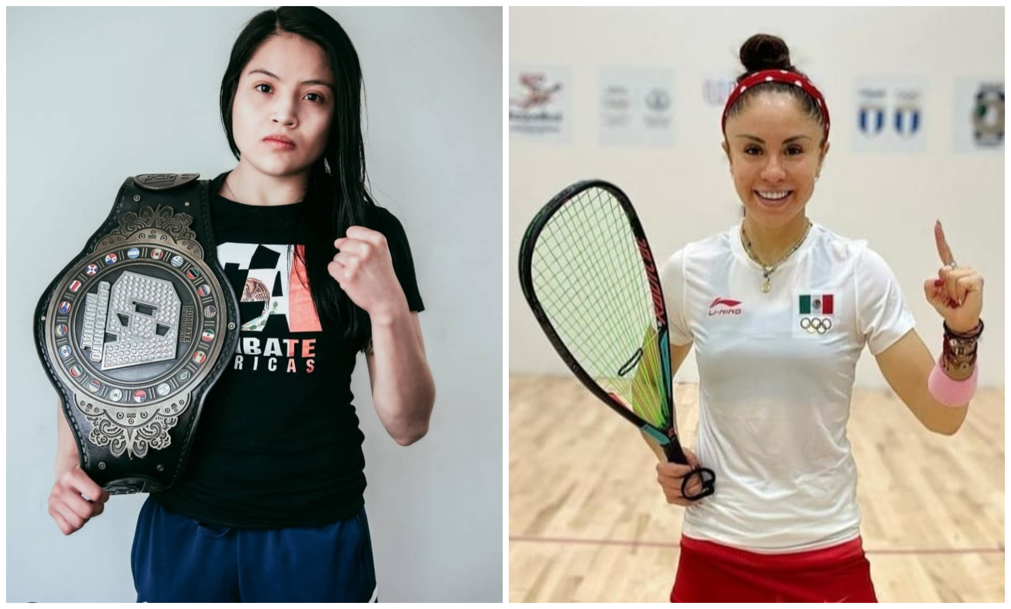 Figuran Melissa Martínez y Paola Longoria, para Atleta del Año