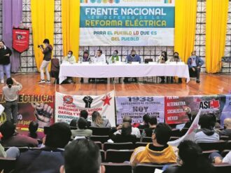 Morena crea frente a favor de ley eléctrica