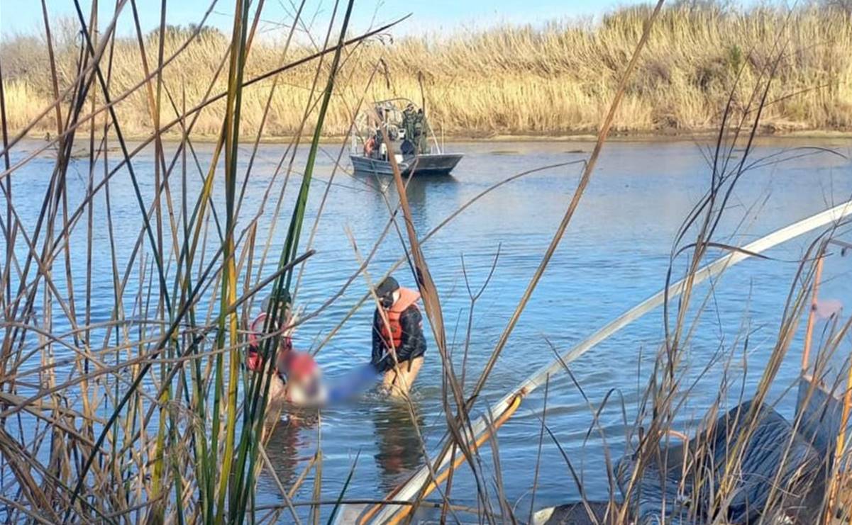 Recuperan cuerpo de menor de edad ahogada en Río Bravo