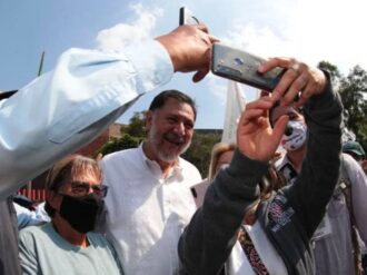 “Todo el mundo se contagiará”: Fernández Noroña tras dar positivo por segunda vez a Covid-19