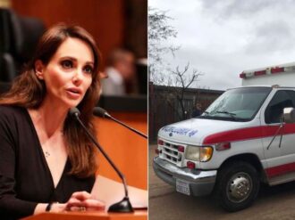 Critican a Lilly Téllez por donar ambulancia vieja a Sonora; la llaman «lady chatarra»