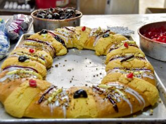 Tres décadas haciendo roscas de reyes