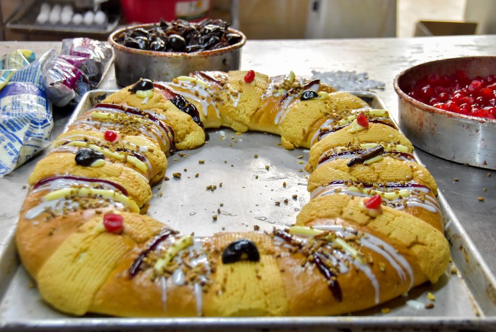 Tres décadas haciendo roscas de reyes