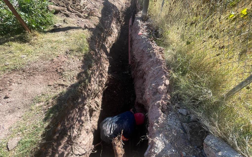 Reparan drenaje del que salían aguas negras