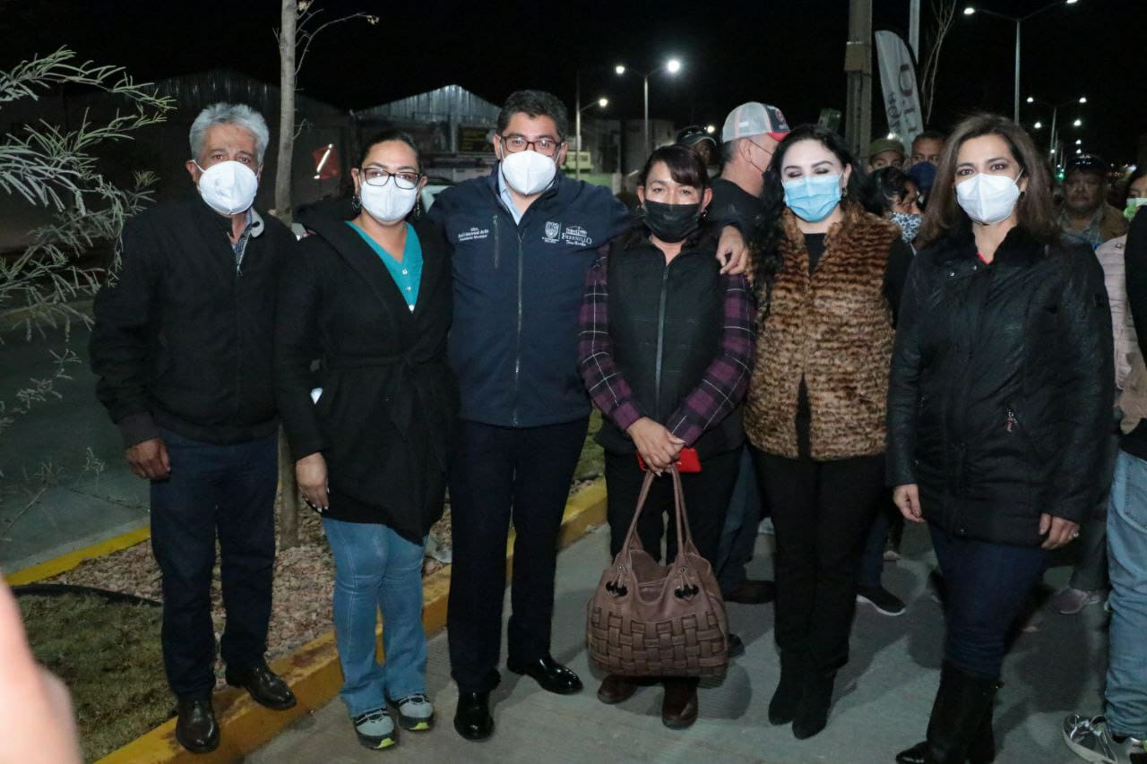 Inaugura Saúl Monreal obra de la vialidad lateral de la salida a Jerez