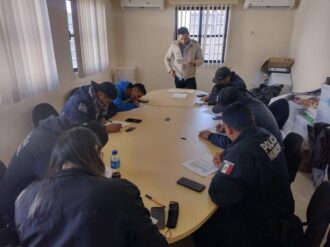 Capacitan a elementos de seguridad pública del municipio de Río Grande