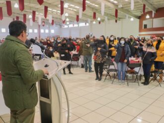 Toman protesta a integrantes de Comités de Participación Social