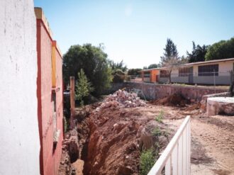 Rehabilitan jardín de niños que fue vandalizado