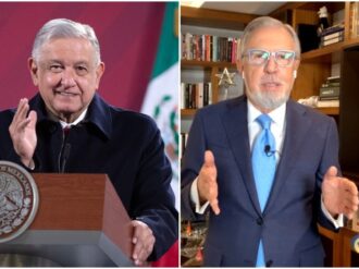 AMLO exhibe a López-Dóriga en la mañanera por preguntar dónde está la oposición