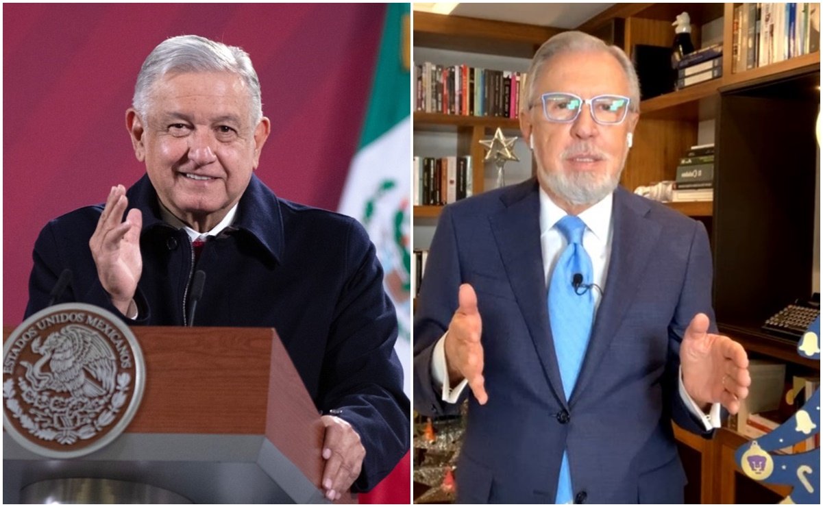 AMLO exhibe a López-Dóriga en la mañanera por preguntar dónde está la oposición