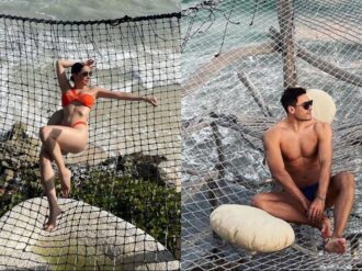 Carlos Rivera y Cynthia comparten vacaciones, pero no fotos juntos