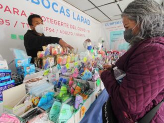 Aumenta la demanda de cubrebocas