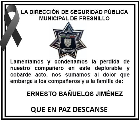 Van 13 policías asesinados en Zacatecas