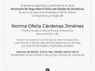 Asesinan a otra policía; ya van 14 en lo que va del año