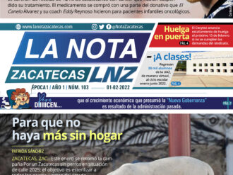 La Nota Zacatecas 1/02/22