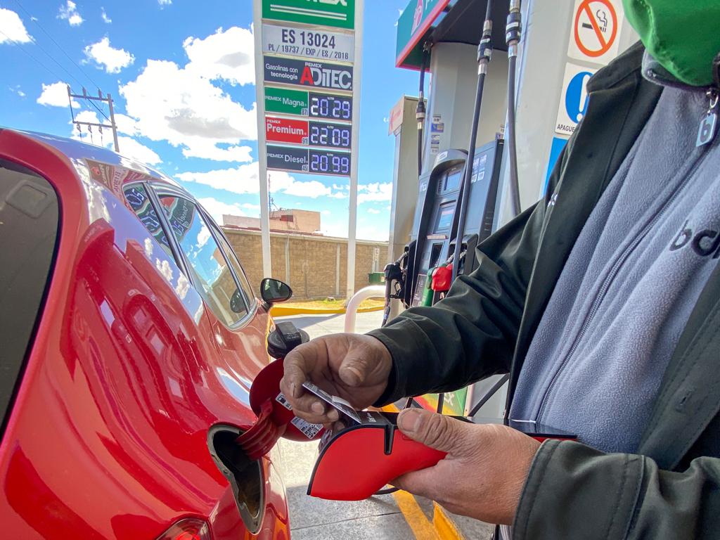 Imperceptible, subsidio del impuesto a la gasolina en Zacatecas