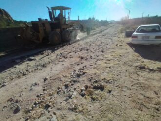 Rehabilitan los caminos a Espíritu Santo