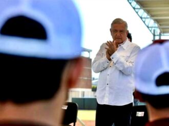 Pienso que voy a terminar mi mandato hasta el 2024, pero depende del pueblo: AMLO