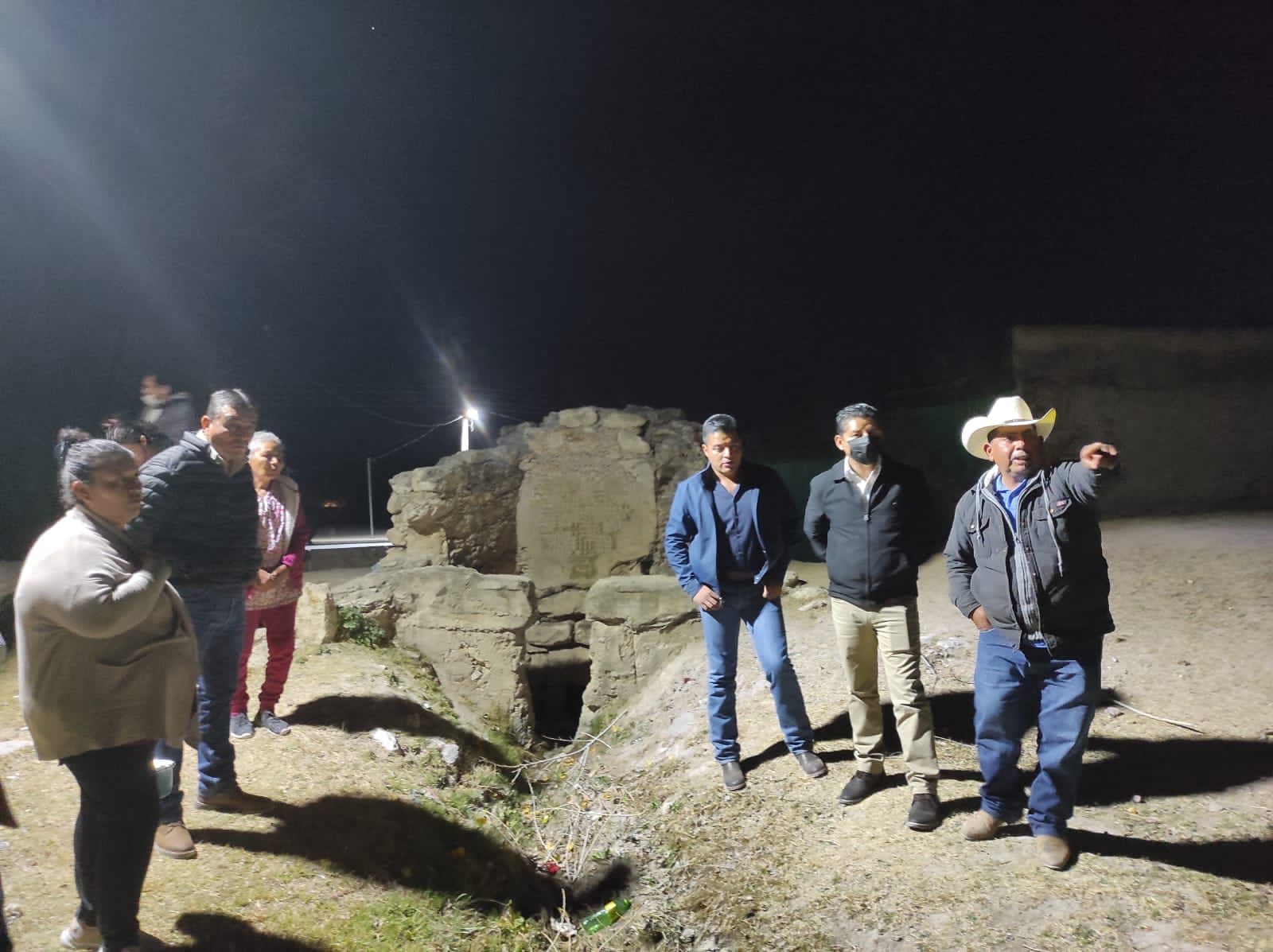 Inauguran luminarias en comunidad de San Felipe, Río Grande