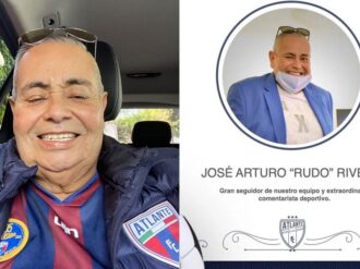 El Atlante lamentó la muerte de Arturo ‘El Rudo’ Rivera, su fiel seguidor