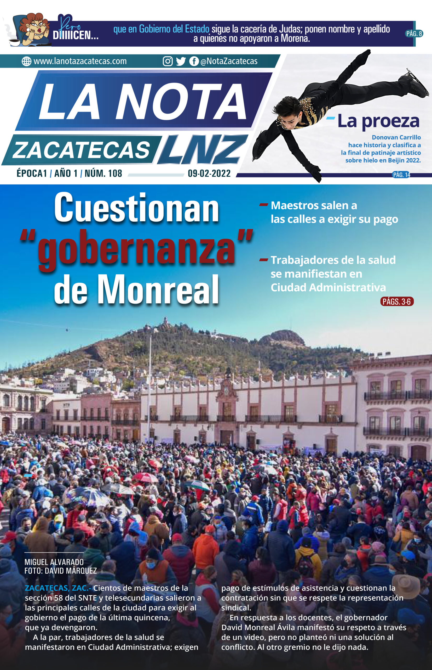 La Nota Zacatecas 9/02/22